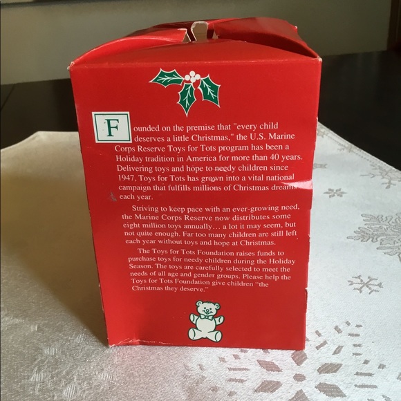 2 for $15! USMC Toys For Tots Foundation Ornament - Picture 8 of 8